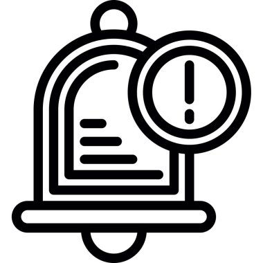 Alarm uyarı simgesi