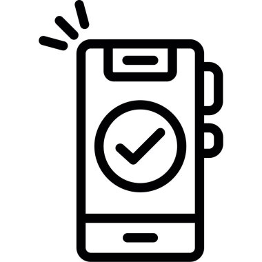 çalar saat simgesi, vektör tasarımı