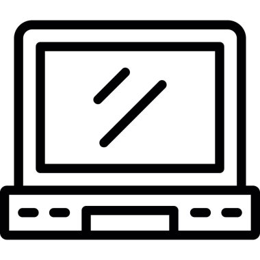 dizüstü bilgisayar. Basit tasarım