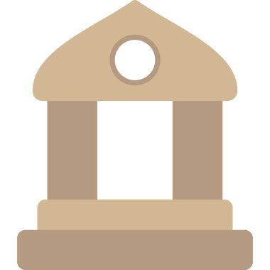 Ev simgesinin vektör illüstrasyonu