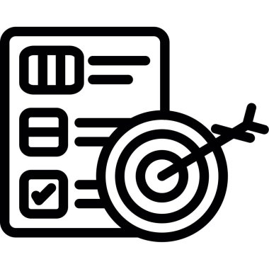 iş finans para simgesi ana hat biçiminde