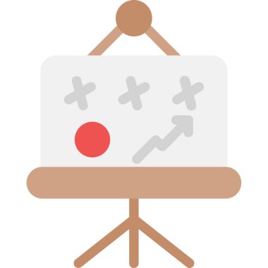 İş tahtası. Basit resimleme