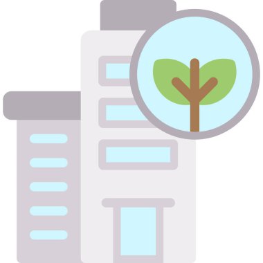 iş ve ofis simgesi vektör illüstrasyonu