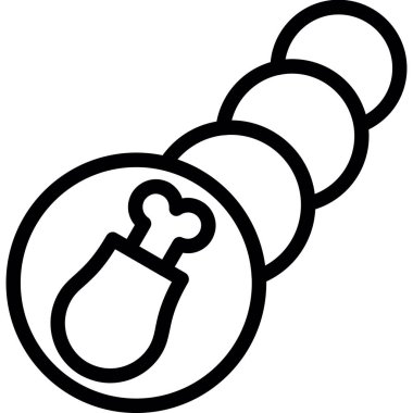 bebek şişe simgesi ana hatlarıyla