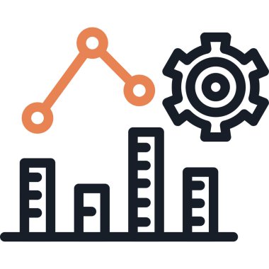 seo modern simgesinin vektör illüstrasyonu