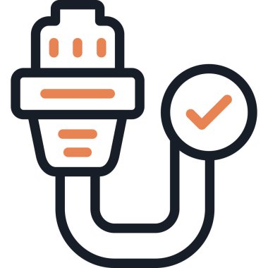 seo modern simgesinin vektör illüstrasyonu