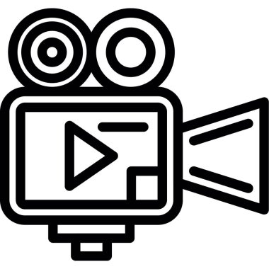 Video kamera. Basit tasarım