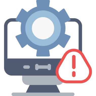 Uyarı hatası dizüstü simgesi