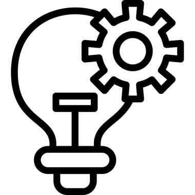 fikir web simgesi, vektör çizim