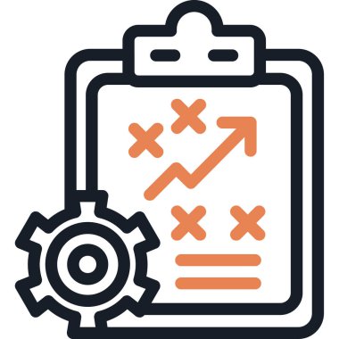 veri analiz simgesi. Beyaz arkaplanda izole edilmiş web tasarımı için özet veri analiz vektörü simgesi