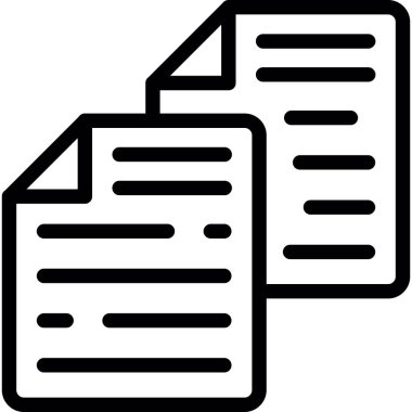 dosya dosya simgesi ana hat biçiminde