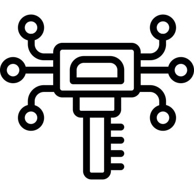 ağ bağlantısı simgesi, ağ konsepti