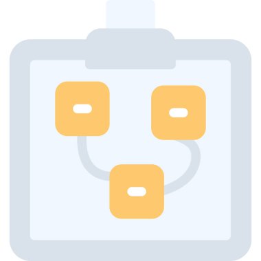 ışık kutusu kalın dış hat vektör simgesi