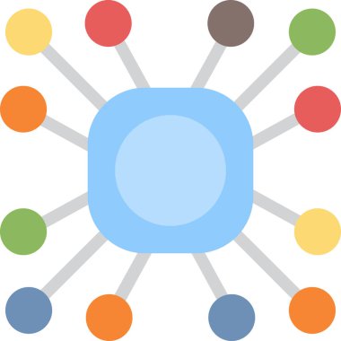 ağ iletişim simgesi