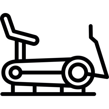 egzersiz tezgahı egzersiz simgesi, özet biçimi