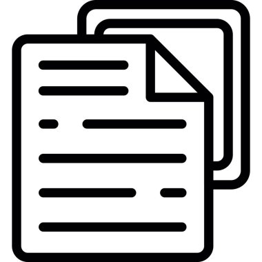 kağıt belge vektör simgesi