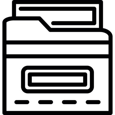 Banka. Web simgesi basit illüstrasyon