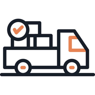 Düz vektör simgesi