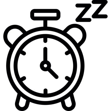 Alarm saat simgesi, özet biçimi