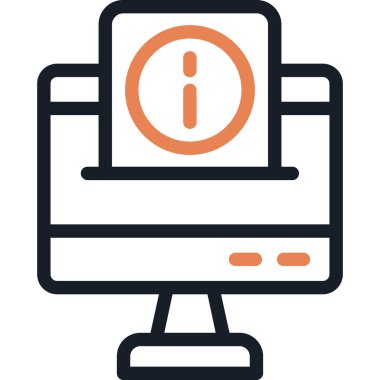 veri koruması düz simgesi, vektör, illüstrasyon