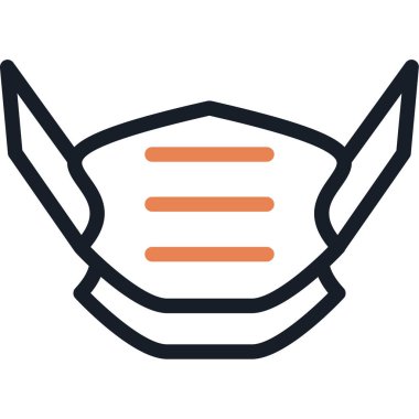 yiyecek ve içecek çizgisi simgesi