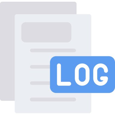 günlük günlük kaydı simgesi - ana hatlar biçimi