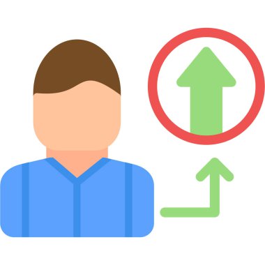 kullanıcı. Web simgesi basit illüstrasyon