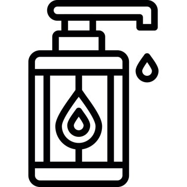 Şişe simgesi, anahat stili