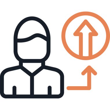 İş adamı. Web simgesi