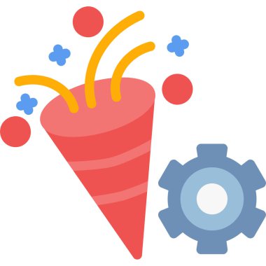 Tatlım. Web simgesi basit illüstrasyon