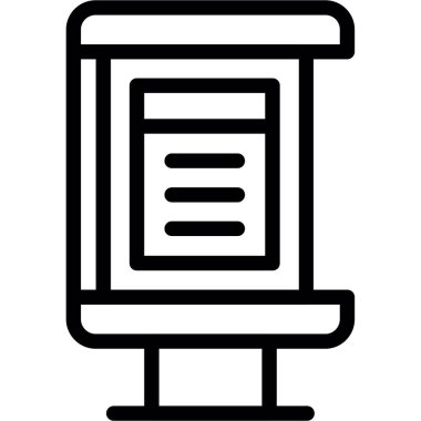 kitap simgesi, vektör illüstrasyonu