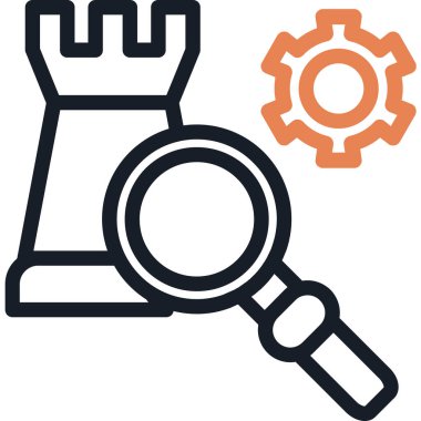 dişli simgesi vektör illüstrasyonu