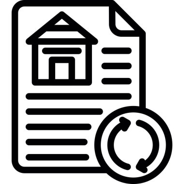 Belge. Web simgesi basit illüstrasyon