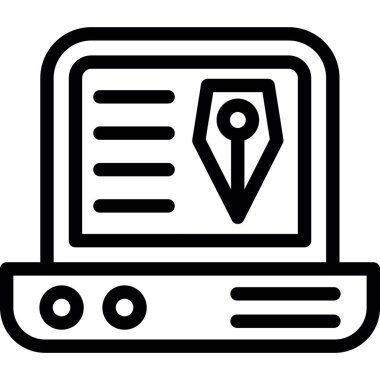 konum haritası konum simgesi ana hat biçiminde