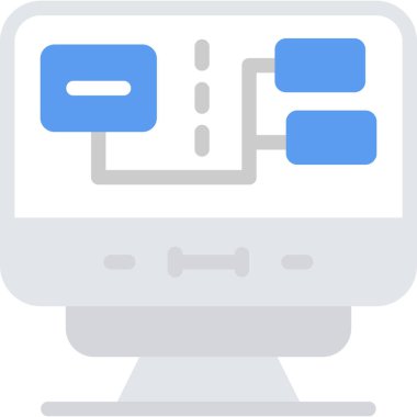 Tarayıcı web tarayıcı simgesi düz biçimli