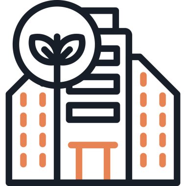 Bitki. Web simgesi basit tasarım