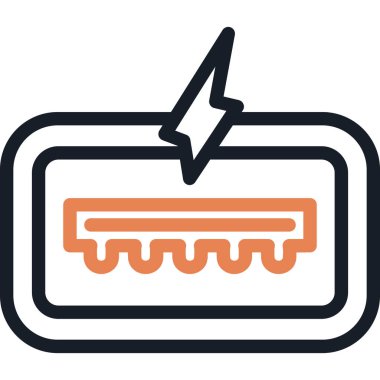 Port Satırı Simge Ögesi, Vektör Resimleri Basit Tasarımla Yükleniyor