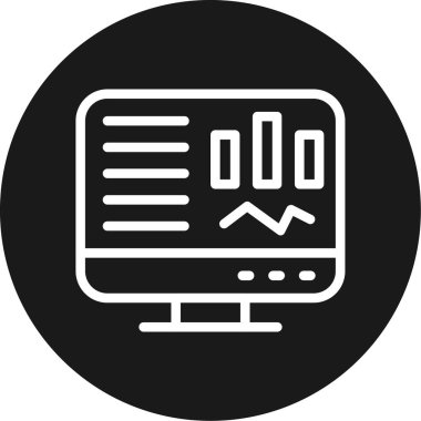 Kontrol Paneli Çemberi BG Simgesi, Basit Tasarımlı Vektör Resimleri