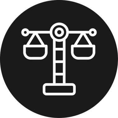 Güven Egzersiz Menkul Kıymetler Çizgisi Çemberi BG Simgesi, Basit Tasarımlı Vektör Resimleri