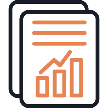 Hesap Satırı Simgesi, Basit Tasarımlı Vektör Resimleri