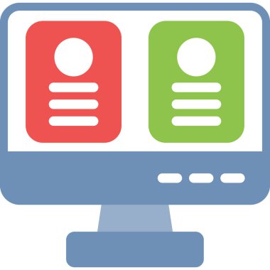 Düz Simge Planı, Basit Tasarımlı Vektör ResmiComment