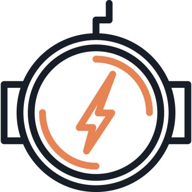 Kablosuz Pad Çizgisi Simge Ögesi, Basit Tasarımlı Vektör Resimleri