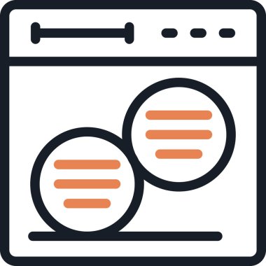 Yönlendirme Çubuğu Simgesi, Basit Tasarımlı Vektör Resimleri