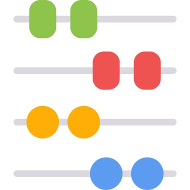 Fotoğraf Basit Tasarımla Düz Simge, Vektör İllüstrasyonunu Ayarlar