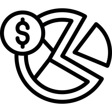 Piyasa Paylaşımı Grafiği, Basit Tasarımlı Vektör Resimleri