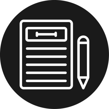 Kişi Formu Çemberi BG Simgesi, Basit Tasarımlı Vektör Resimleri