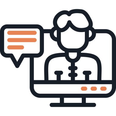 Çalışma Oturumu Satırı Simgesi, Basit Tasarımlı Vektör Resimleri