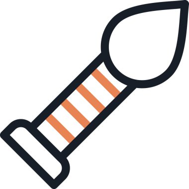 Tarih Öncesi Mızrak Satırı Basit Tasarımlı Vektör Resimleri