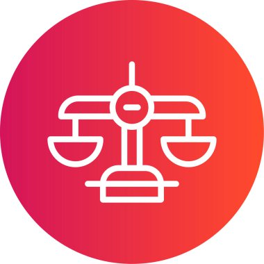 Etik Çizgisi Gradyan Çemberi Simgesi, Basit Tasarımlı Vektör Resimleri