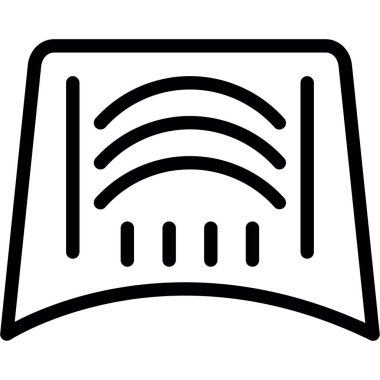 Araba Kaputu, Basit Tasarımlı Vektör Resimleri